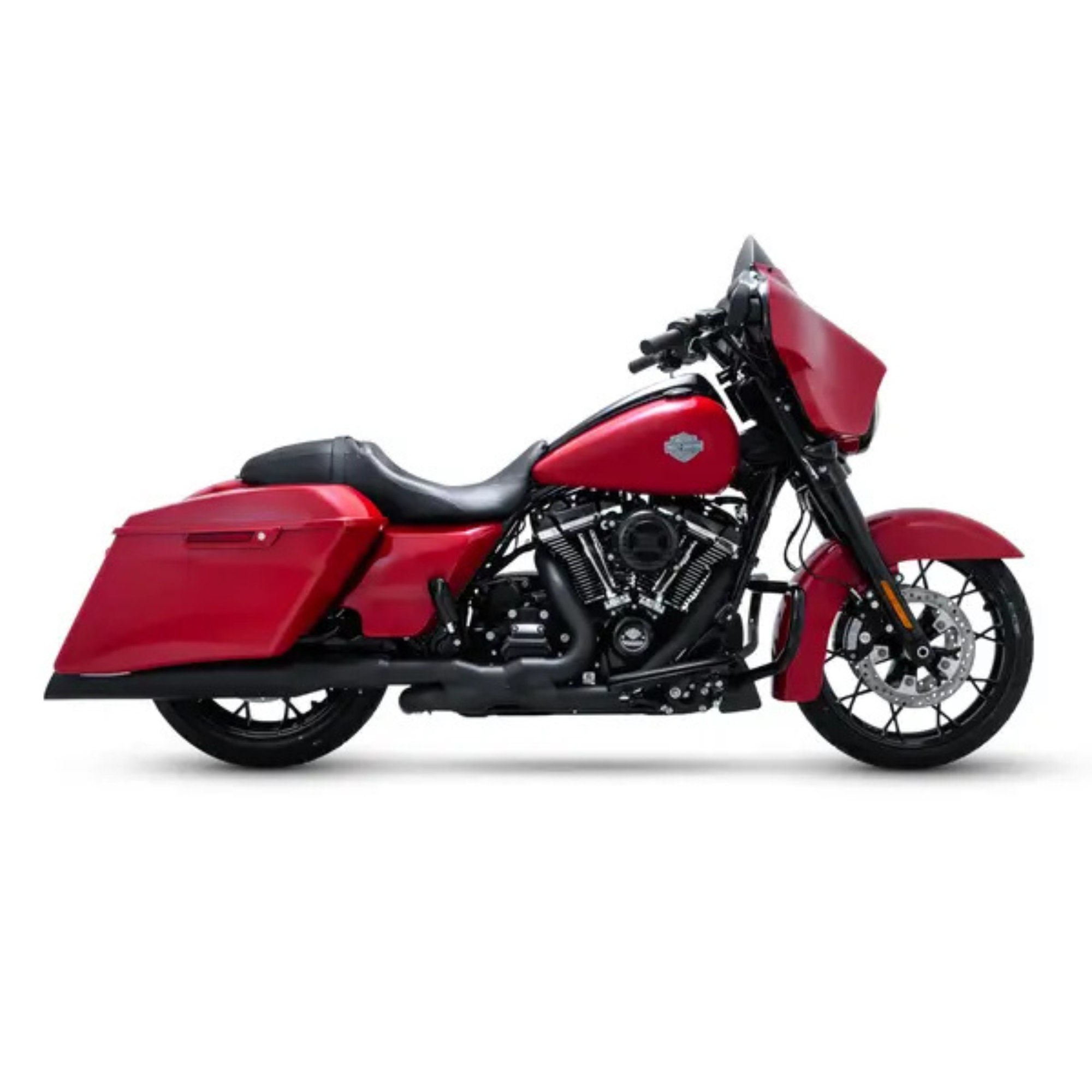 VANCE & HINES - Collecteur d'échappement Power Duals PCX - Touring 17+ - Chrome ou Noir