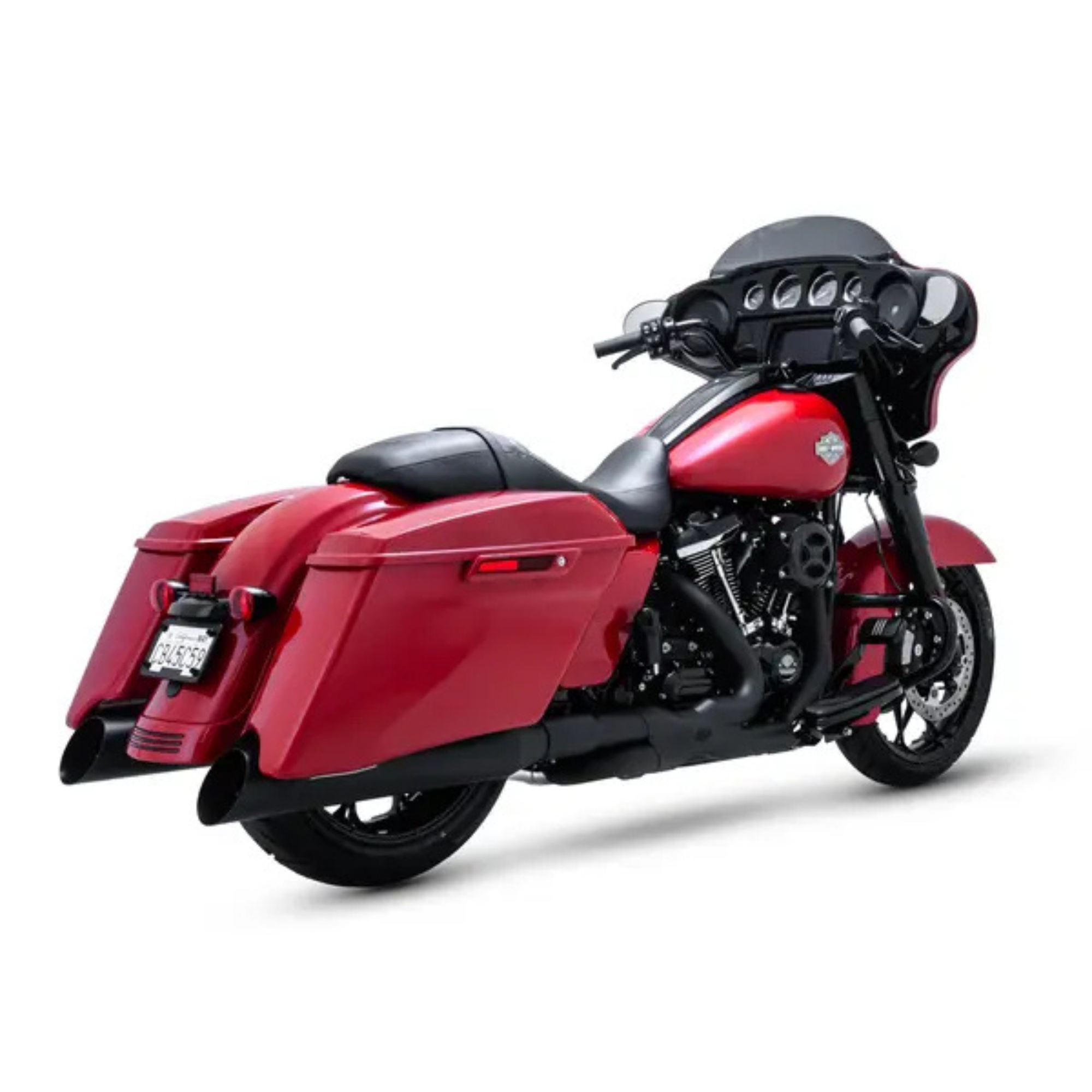 VANCE & HINES - Collecteur d'échappement Power Duals PCX - Touring 17+ - Chrome ou Noir