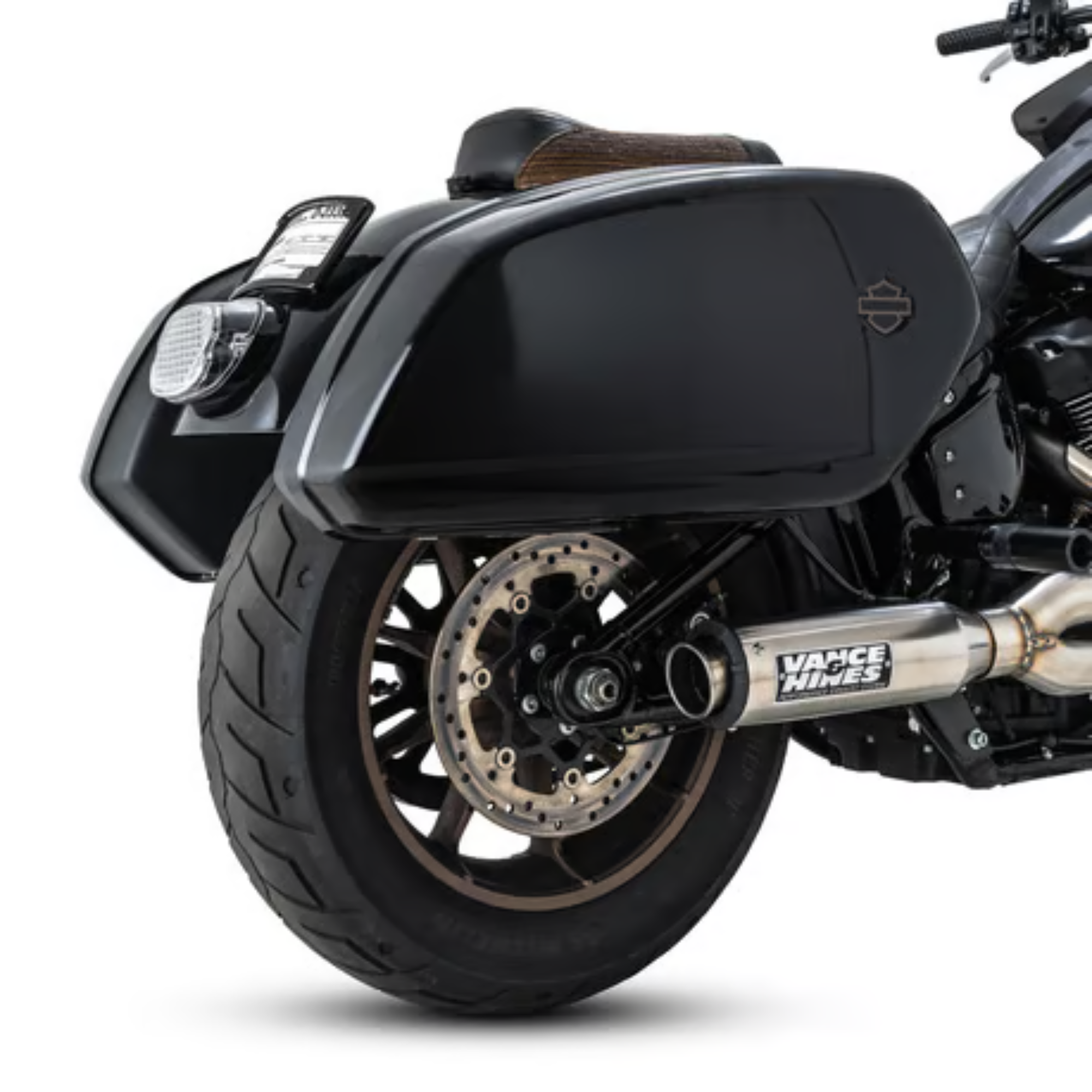VANCE & HINES - Echappement 2-en-1 Supersport PCX - Softail 18-26 Inox brossé