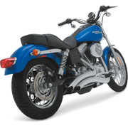 VANCE & HINES - Echappement 2 en 2 Big Radius - Dyna 91-05 Chrome