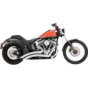 VANCE & HINES - Echappement 2 en 2 Big Radius - Softail 86-17 - Chrome ou Noir