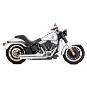 VANCE & HINES - Echappement 2 en 2 Big Shots Staggered - Softail 86-09 - Chrome