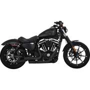 VANCE & HINES - Echappement 2 en 2 Mini Grenades - Sportster XL 04-13 - Noir