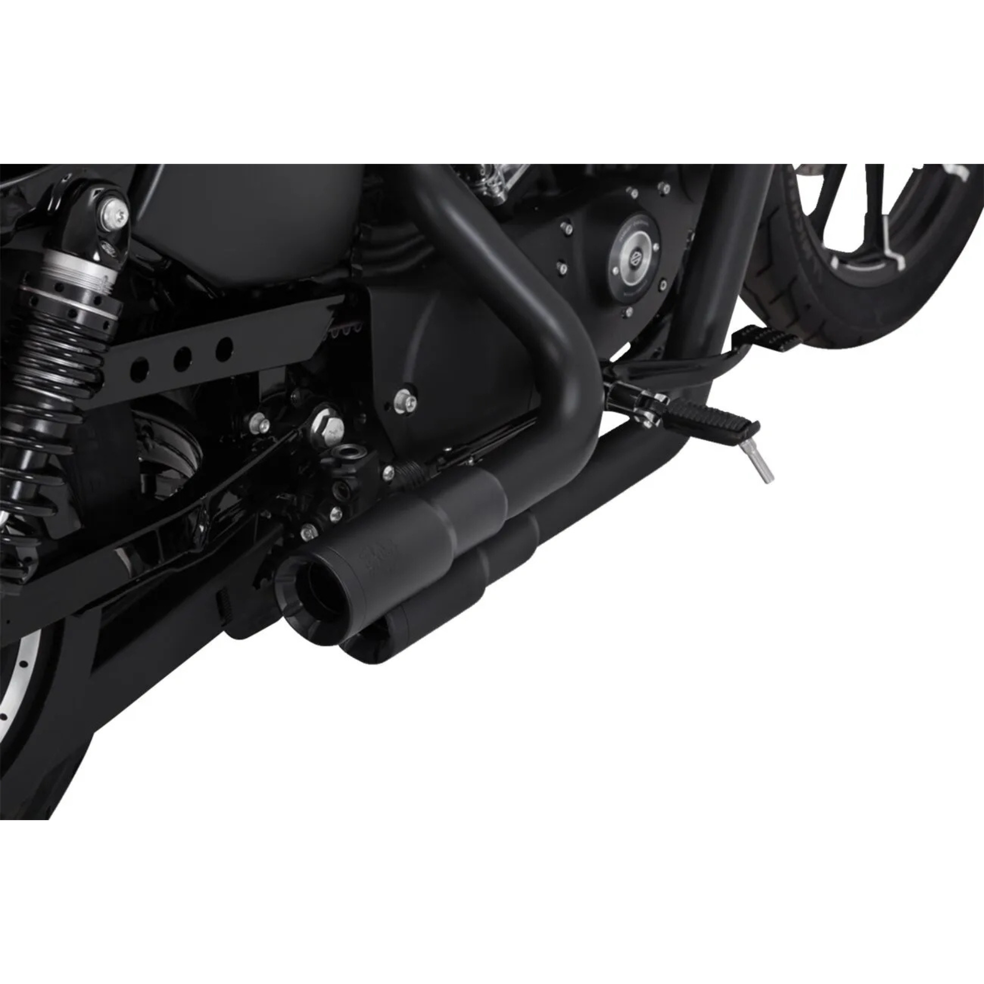 VANCE & HINES - Echappement 2 en 2 Mini Grenades - Sportster XL 04-13 - Noir