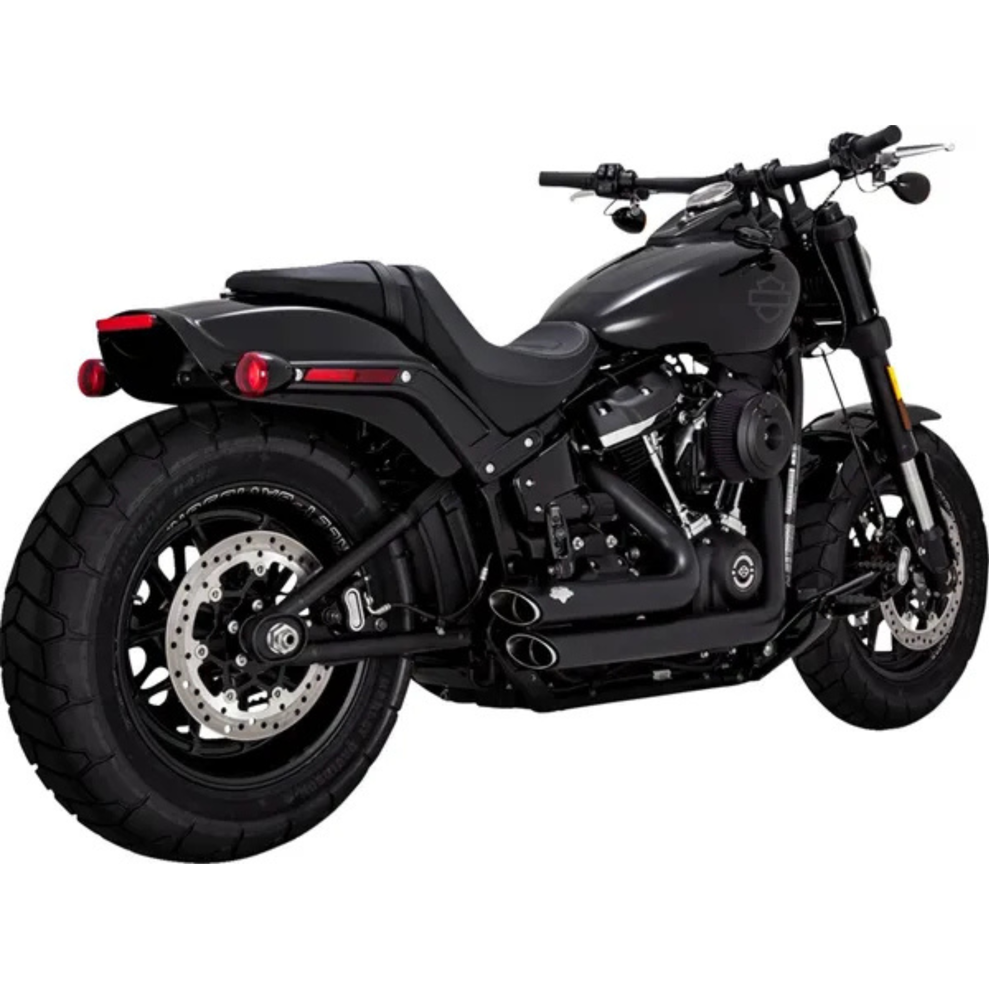 VANCE & HINES - Echappement 2 en 2 Shortshots Staggered PCX - 18-24 - Chrome ou Noir