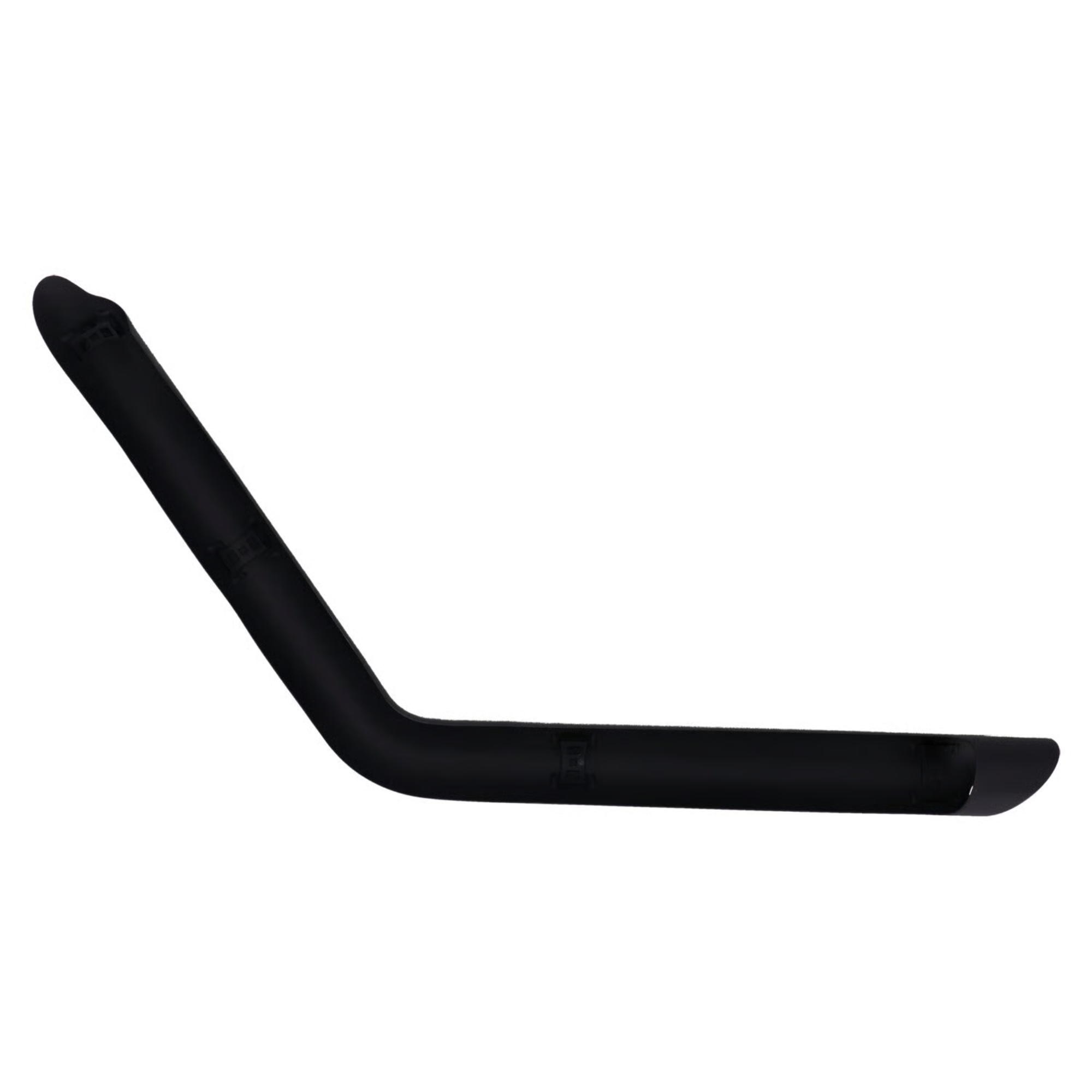 VANCE & HINES - Pare-chaleur avant pour Shortshots Staggered - Sportster XL 04-13 Noir