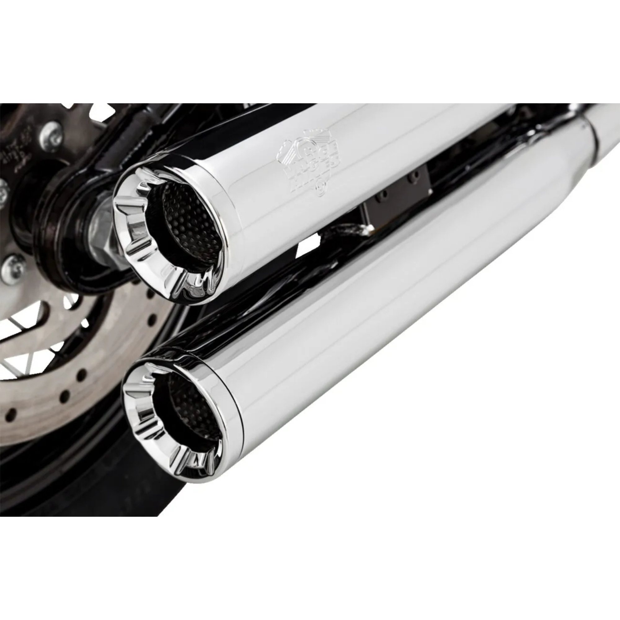 VANCE & HINES - Silencieux 3" Eliminator 300 PCX - Softail 18-24 Chrome ou Noir