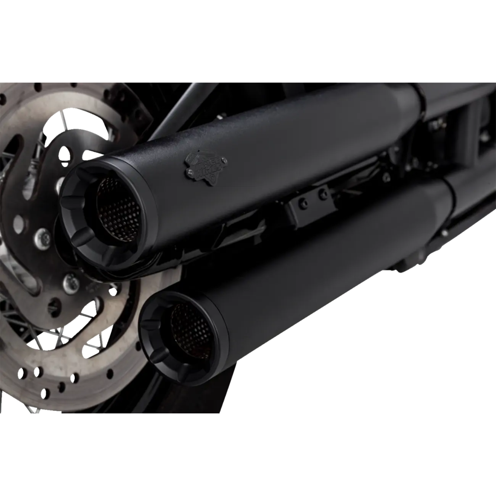 VANCE & HINES - Silencieux 3" Eliminator 300 PCX - Softail 18-24 Chrome ou Noir