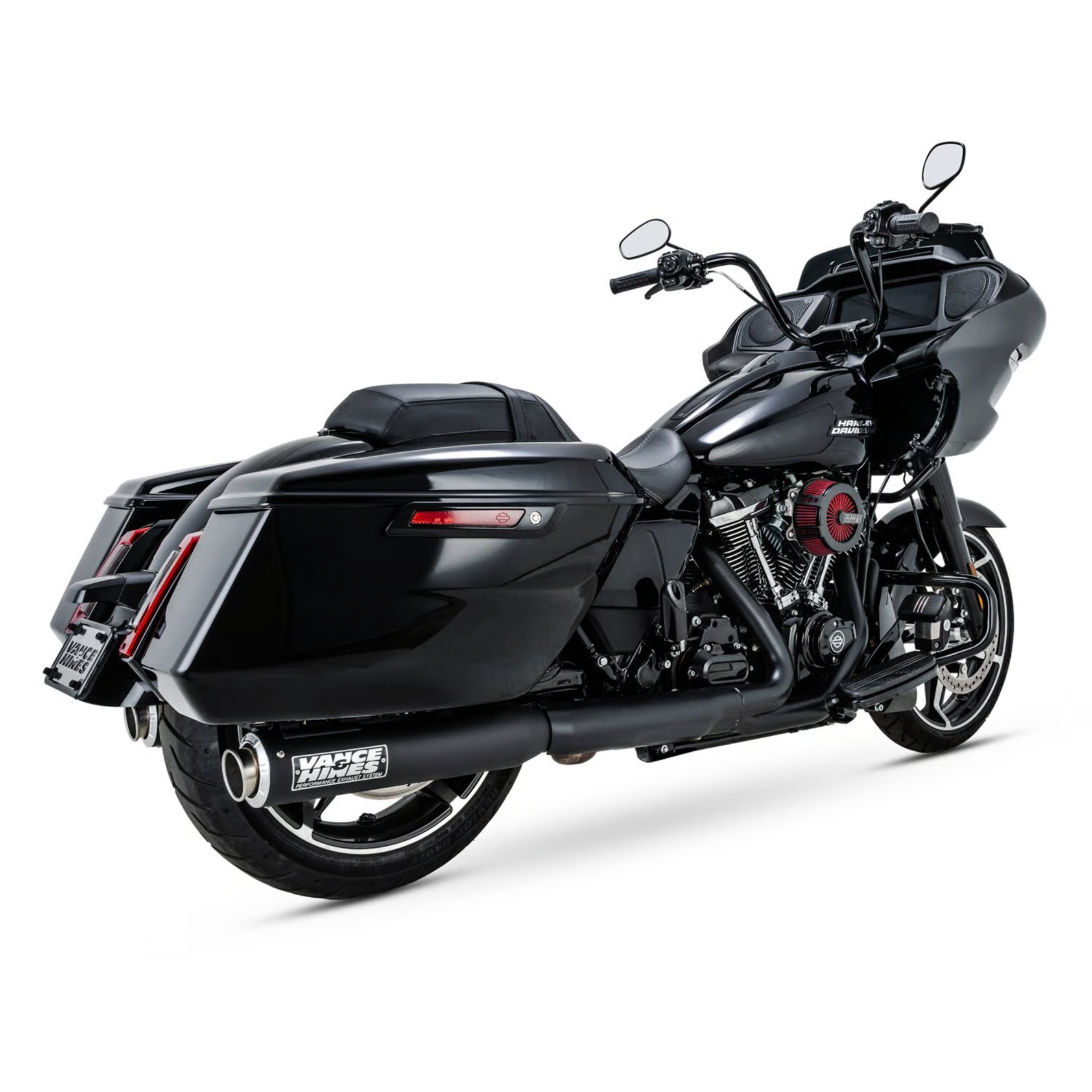 VANCE & HINES - Silencieux 4" Supersport - Touring 17+ Chrome ou Noir
