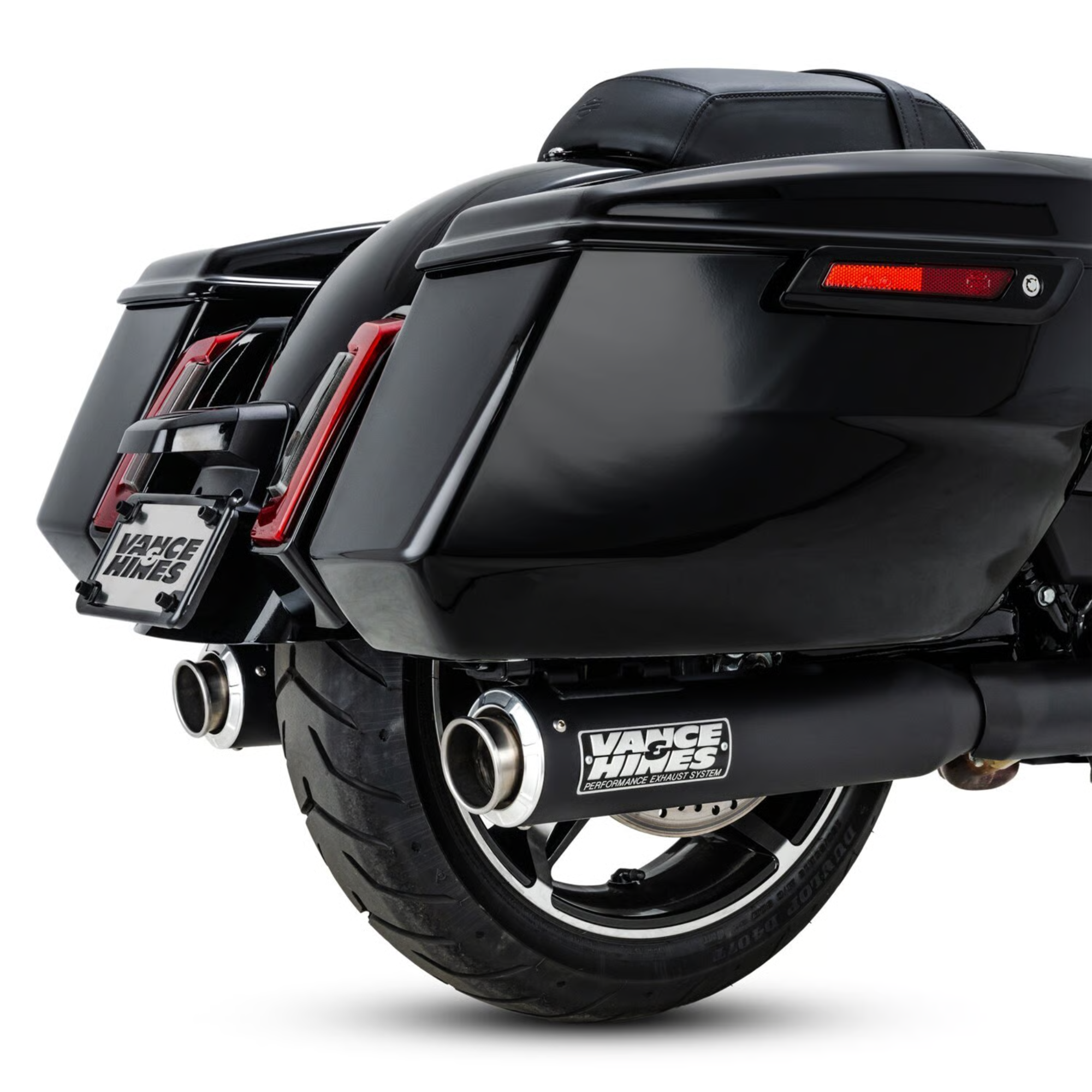 VANCE & HINES - Silencieux 4" Supersport - Touring 17+ Chrome ou Noir