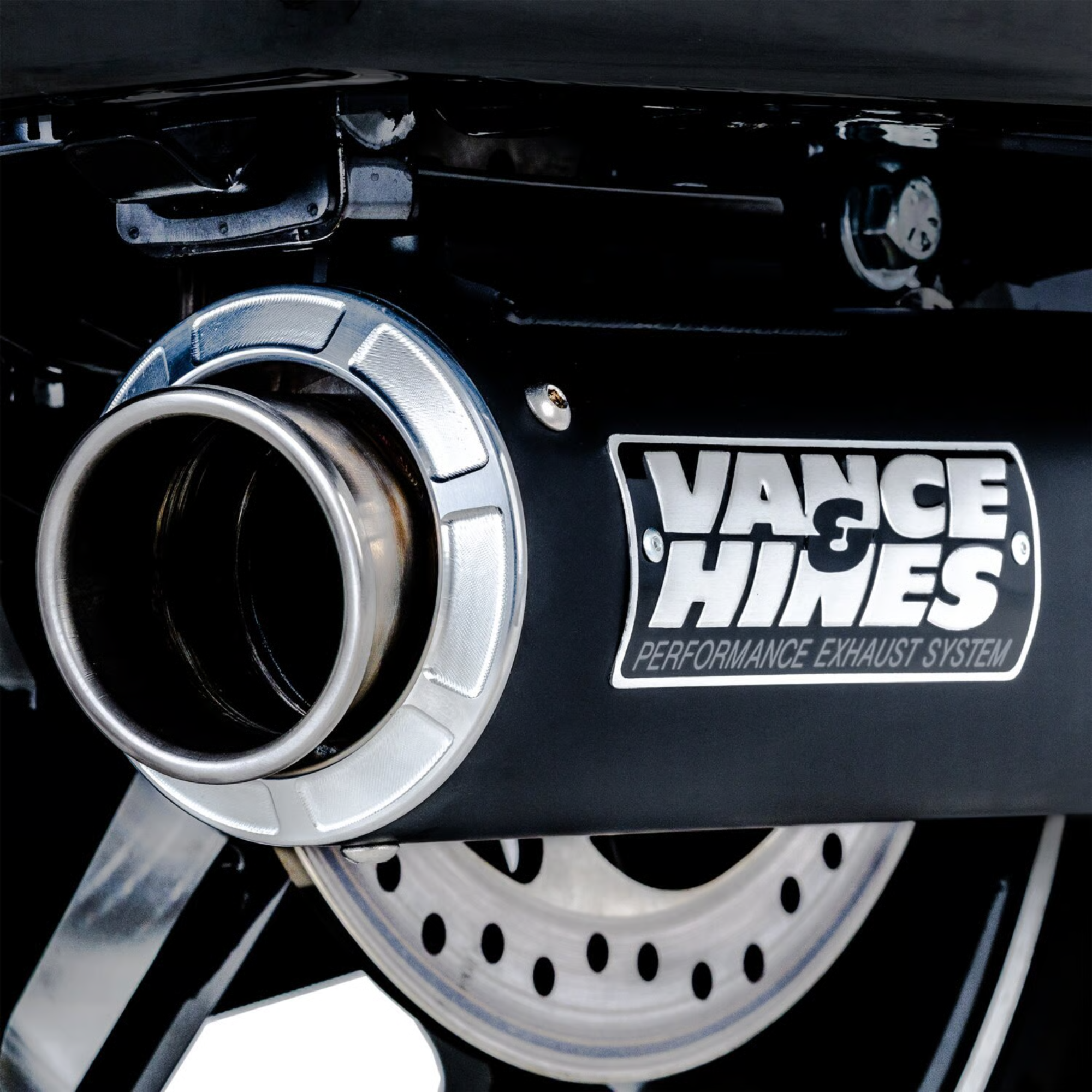 VANCE & HINES - Silencieux 4" Supersport - Touring 17+ Chrome ou Noir