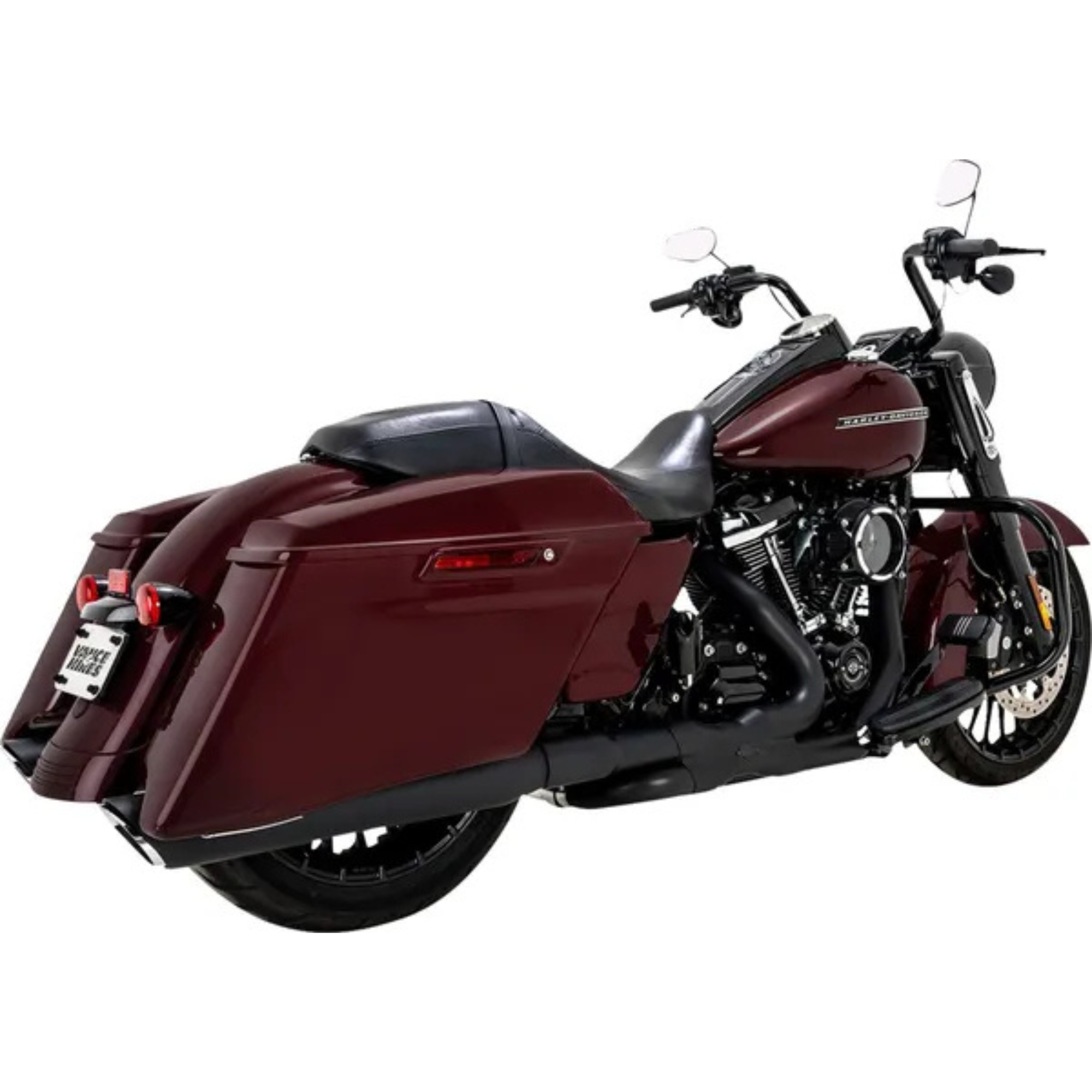 VANCE & HINES - Silencieux 4" Twin Slash - Touring 17+ Noir ou Chrome