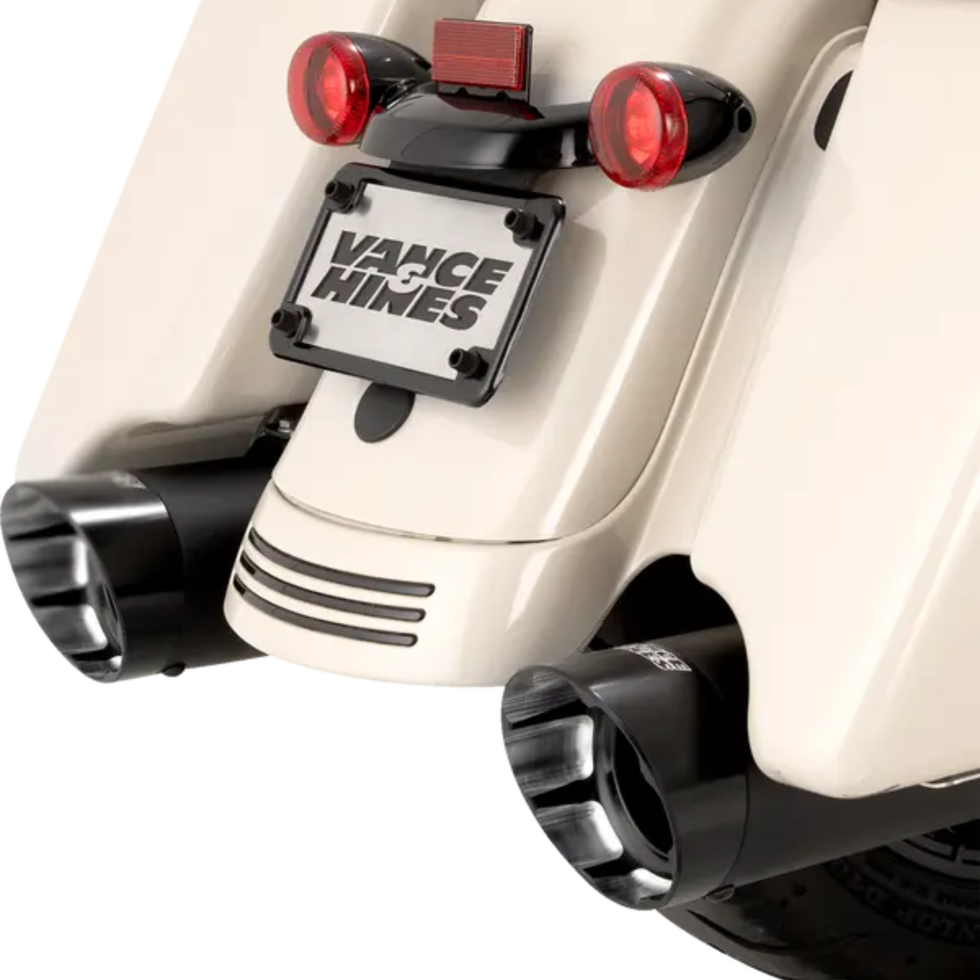VANCE & HINES - Silencieux Razorback 450 - Touring 17+ Noir ou Chrome