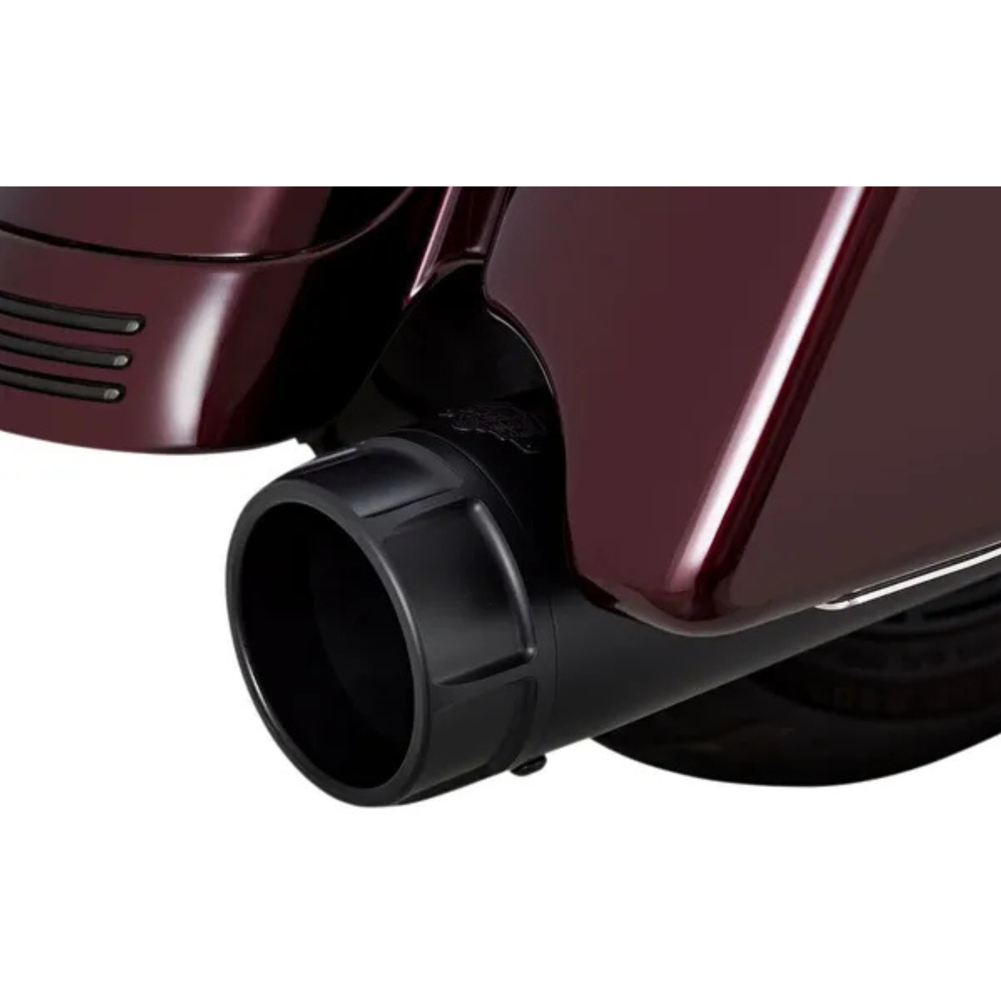 VANCE & HINES - Silencieux Torquer 450 - Touring 17+ Chrome, Noir ou Noir embouts chromés