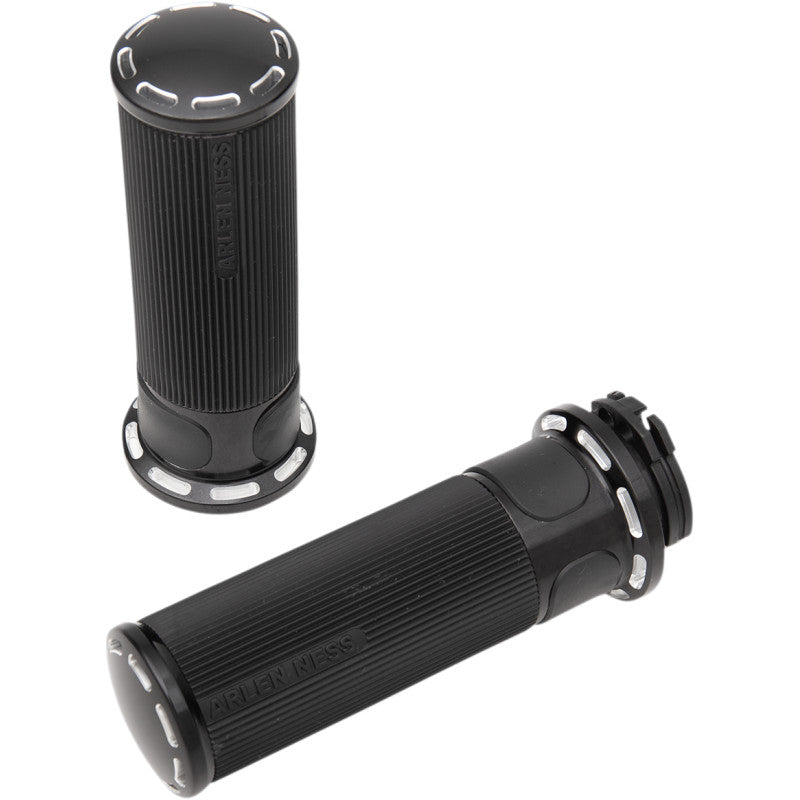 ARLEN NESS Slot Track Grips - electronic / cable throttle - chrome or black