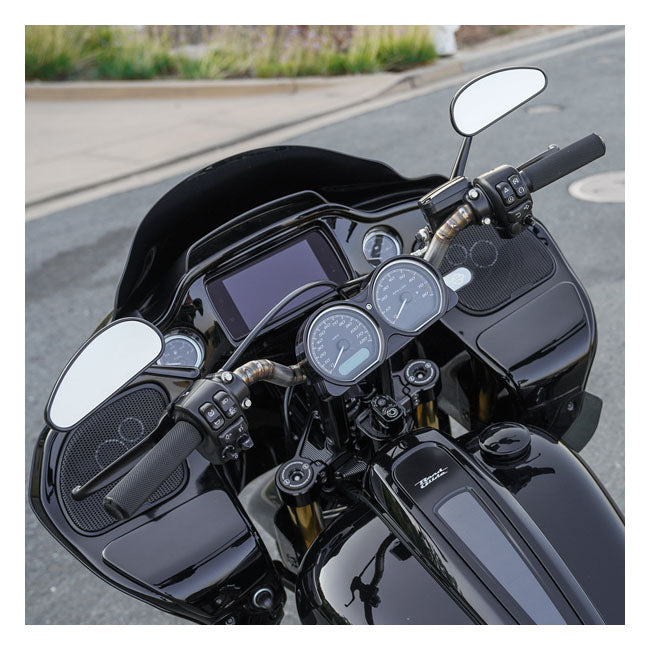 ARLEN NESS - Downdraft Mirror - Black or Chrome