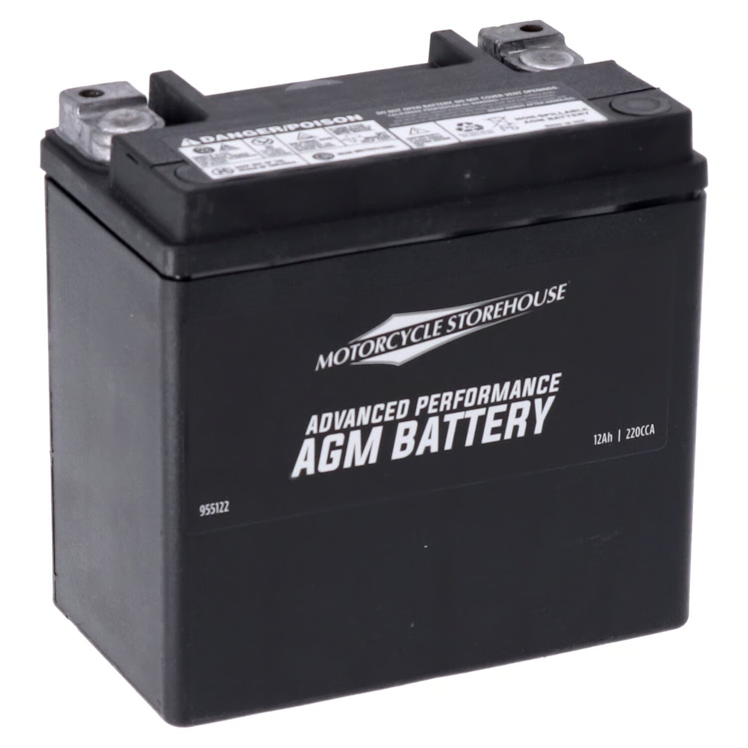 MCS - AGM Battery - Sportster 04-22 - RH Sportster 21-25 - Pan America 21-23 - XG500/700 14-20