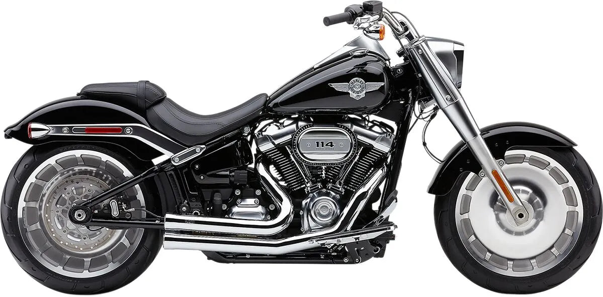 COBRA - Echappements 2 en 2 909 - Fat boy / Breakout 18+ - noir ou chrome