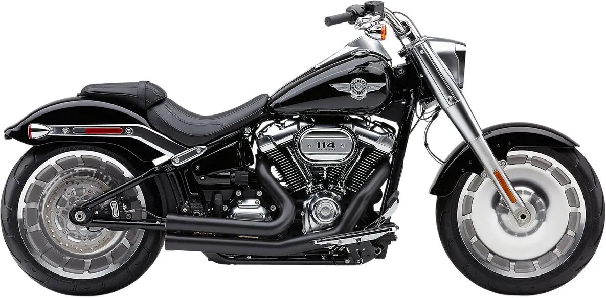 COBRA - 2-into-2 909 Exhausts - Fat Boy / Breakout 18+ - black or chrome