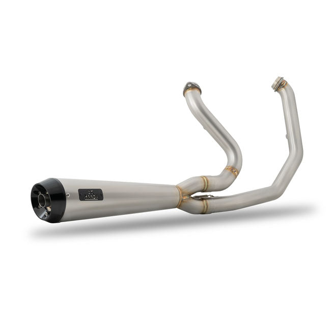 MALPARIDOS - M8 Softail 18-24 - Euro 4/5 approved 2-in-1 exhaust system - Black / Brushed / Polished / Titanium