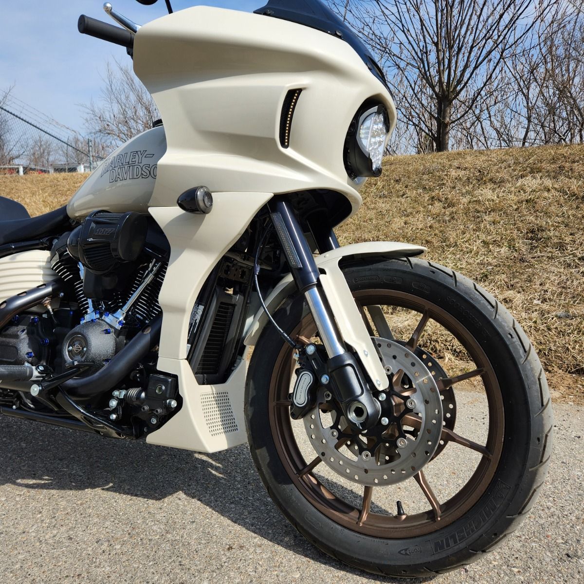 HOGWORKZ - Kit de carénage Low rider st