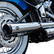S&S - Silencieux Grand National - Softail M8 FLHC / FLDE - Chrome