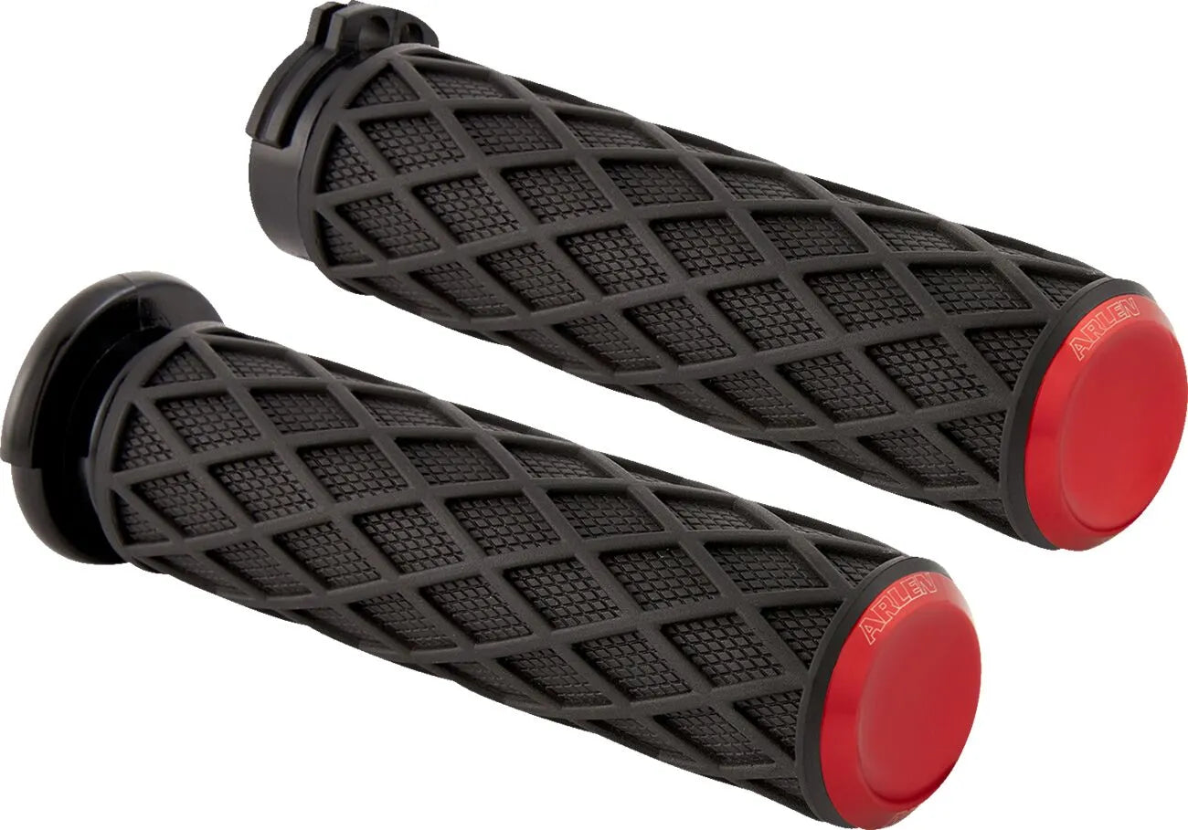 ARLEN NESS Diamond Grips - cable/electronic/MTB throttle - 5 colors