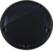 DRAG SPECILTIES - Derby cover Softail M8 - Noir/Chrome/Noir satin/Noir wrinkle