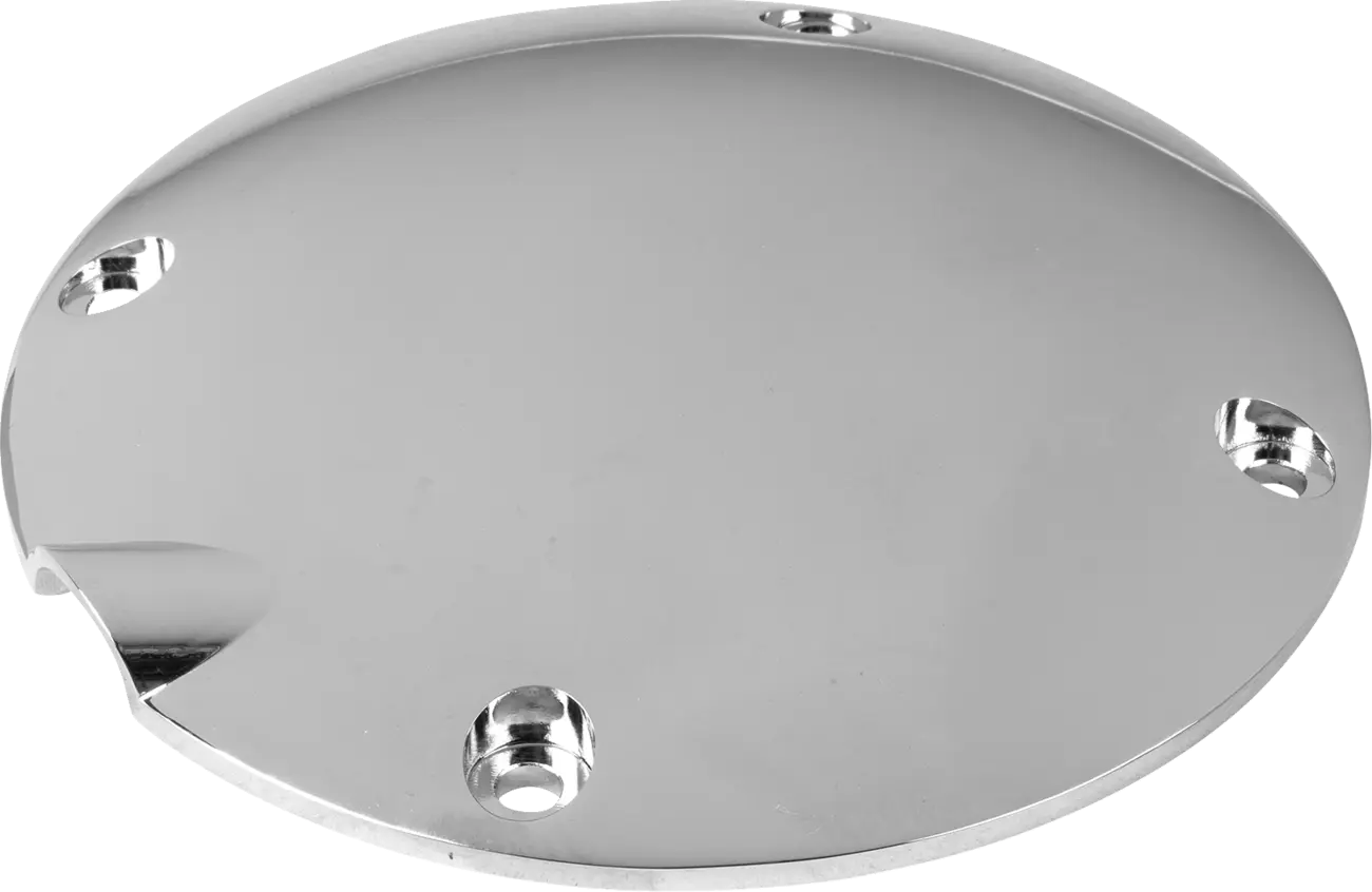 DRAG SPECILTIES - Derby cover Sportster 94-03 - Chrome/Noir satin/Noir wrinkle