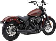 COBRA - Echappement El Diablo 2 en 1 - Softail 07-11 - Noir