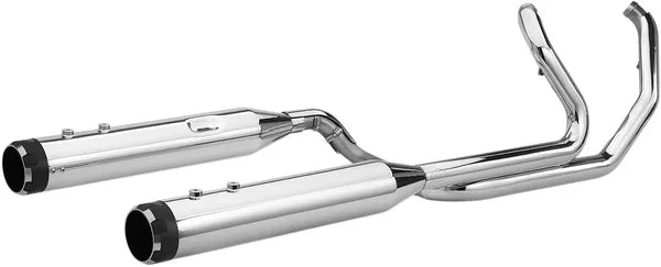 S&S - El Dorado 2-into-2 Exhaust - Touring 09-16 - Black or Chrome