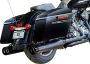 S&S - Silencieux MK45 performance - Embout Thruster black/machined - Touring 17-24 - Noir