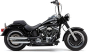 COBRA - Silencieux NH séries - Softail Fat Boy 07-17 - Noir ou chrome