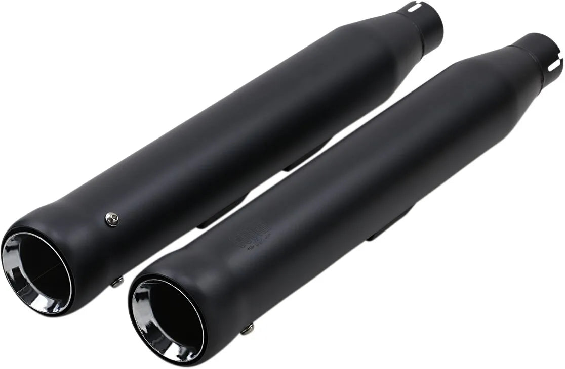 COBRA - NH series mufflers - Softail Fat Boy 07-17 - Black or chrome