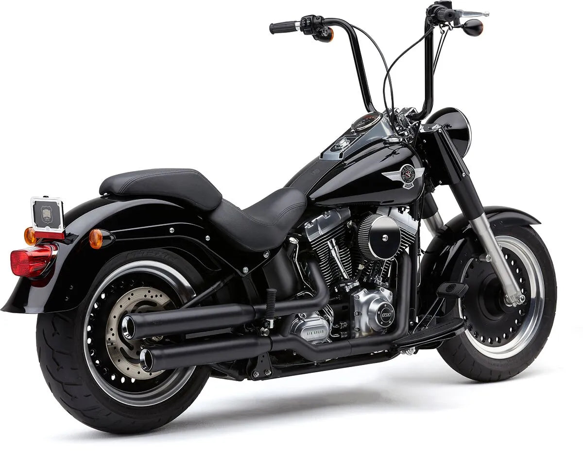 COBRA - Silencieux NH séries - Softail Fat Boy 07-17 - Noir ou chrome