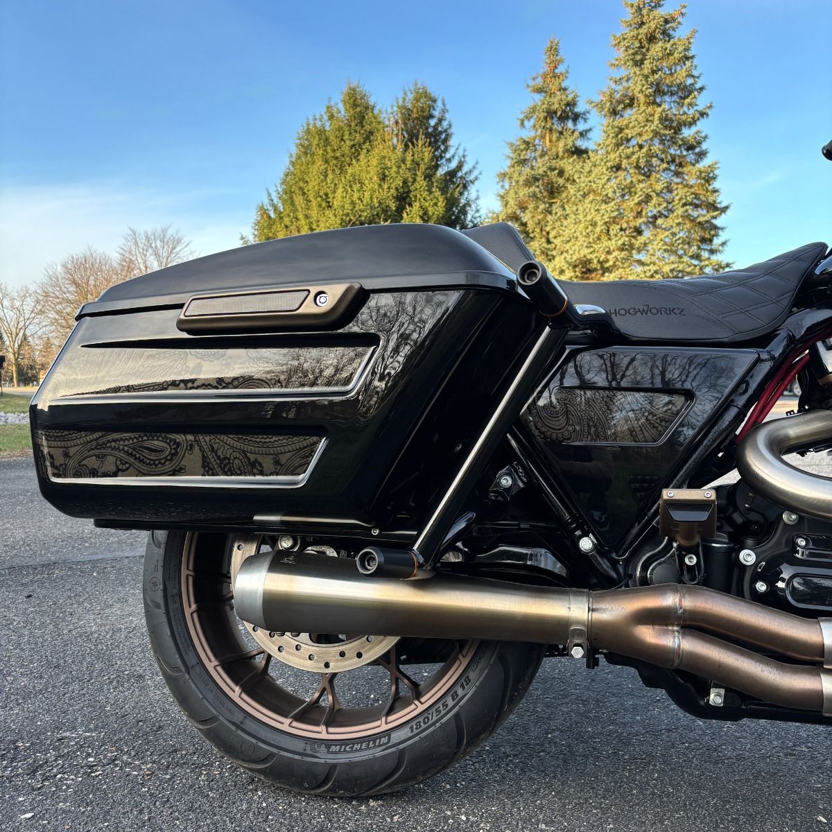 HOGWORKZ - Cache latéraux - Touring 14-23