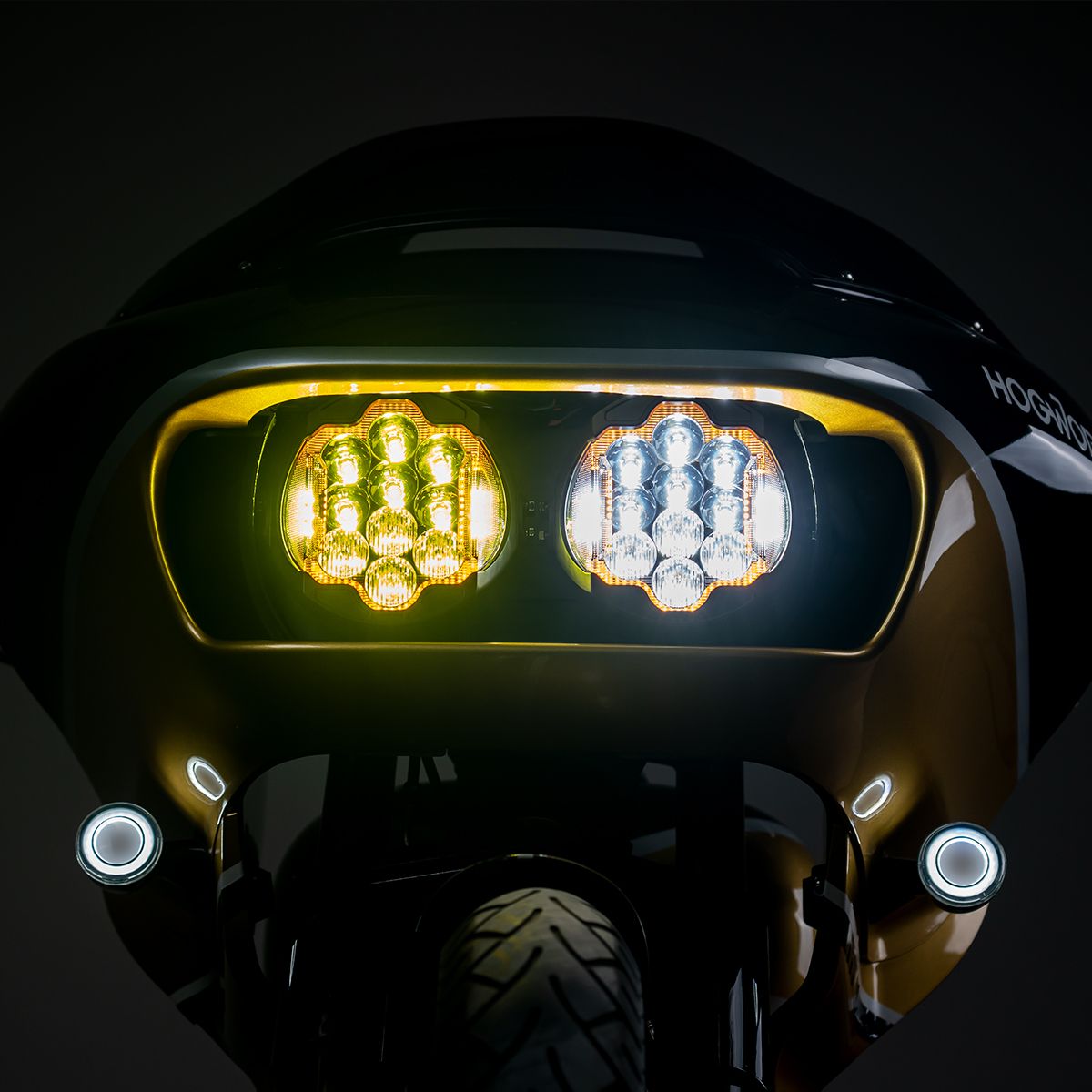 HOGWORKZ - Phare road glide 15-25 - SABERTOOTH
