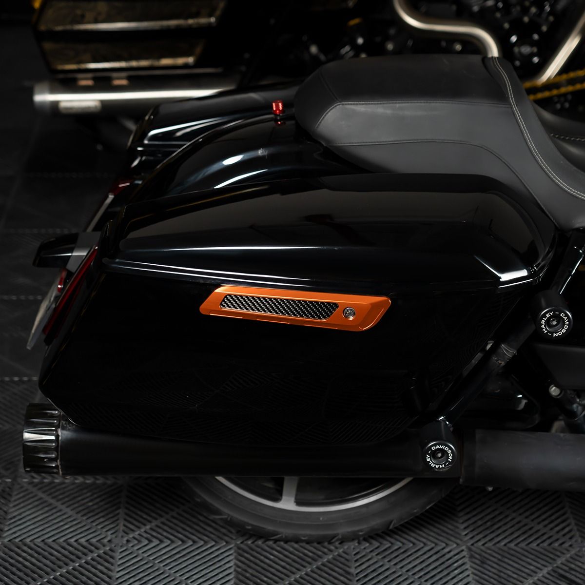 HOGWORKZ - Couvercle saccoche Orange - Touring 23+