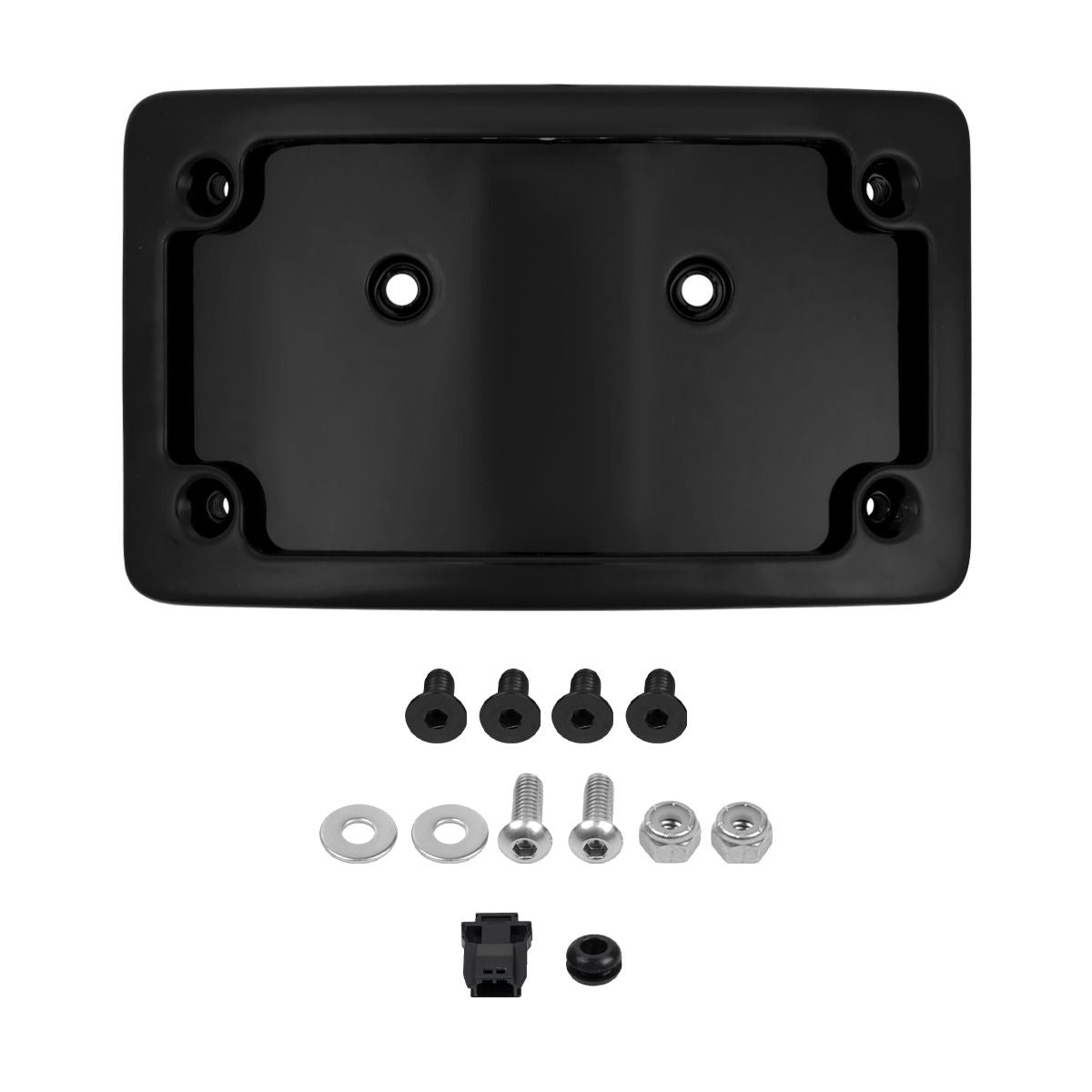 HOGWORKZ - Support de plaque universelle avec éclairage LED