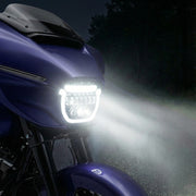 HOGWORKZ - Phare LED Chrome HALOMAKER® - Touring 23+
