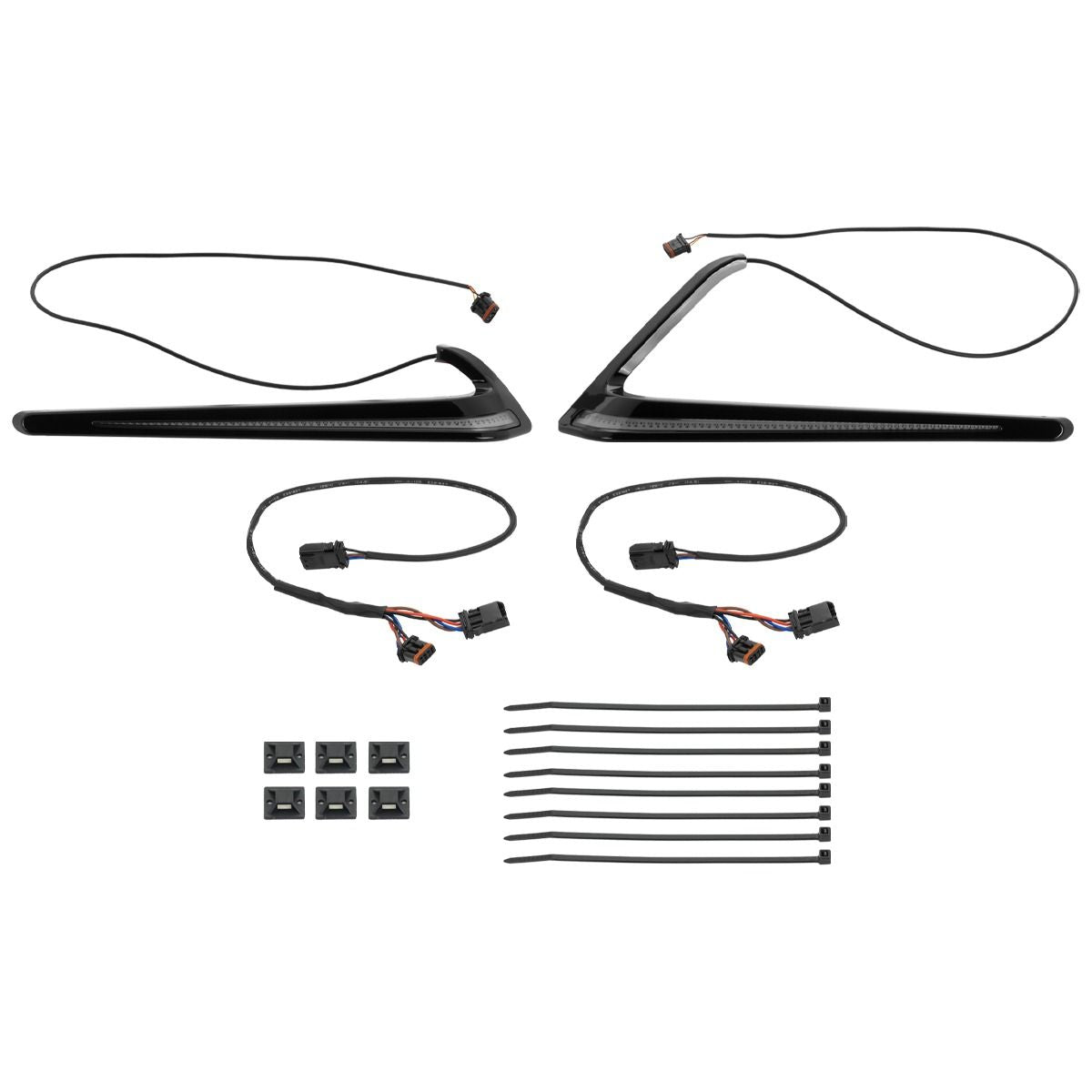 HOGWORKZ - Barre de led pour sacoche - Low rider St et Sport Glide