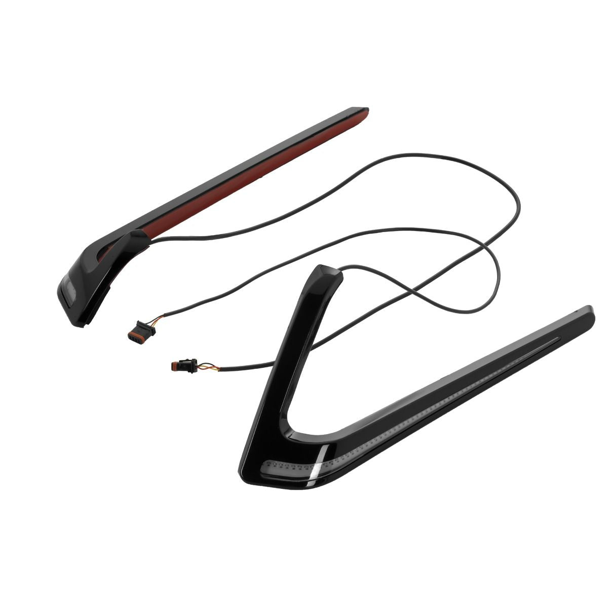 HOGWORKZ - Barre de led pour sacoche - Low rider St et Sport Glide