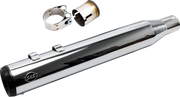 S&S - Kit conversion échappement 2 en 2 vers 2 en 1 - Silencieux Grand national 4" ou 4,5" - Touring 17-25 -  Noir ou chrome