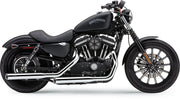 COBRA - Silencieux Slip-on 3" - Sportster 14-22 - Noir ou chrome