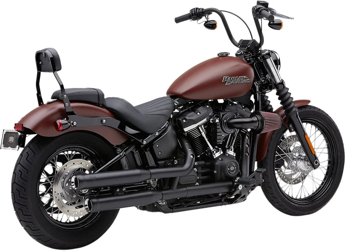 COBRA - NH Series Silencers - Softail 18+ - Black or Chrome