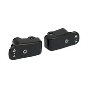 Extensions de boutons de clignotants Harley-Davidson – Noir