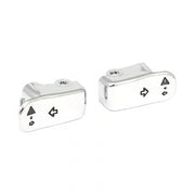 Extensions de boutons de clignotants Harley-Davidson – Chrome