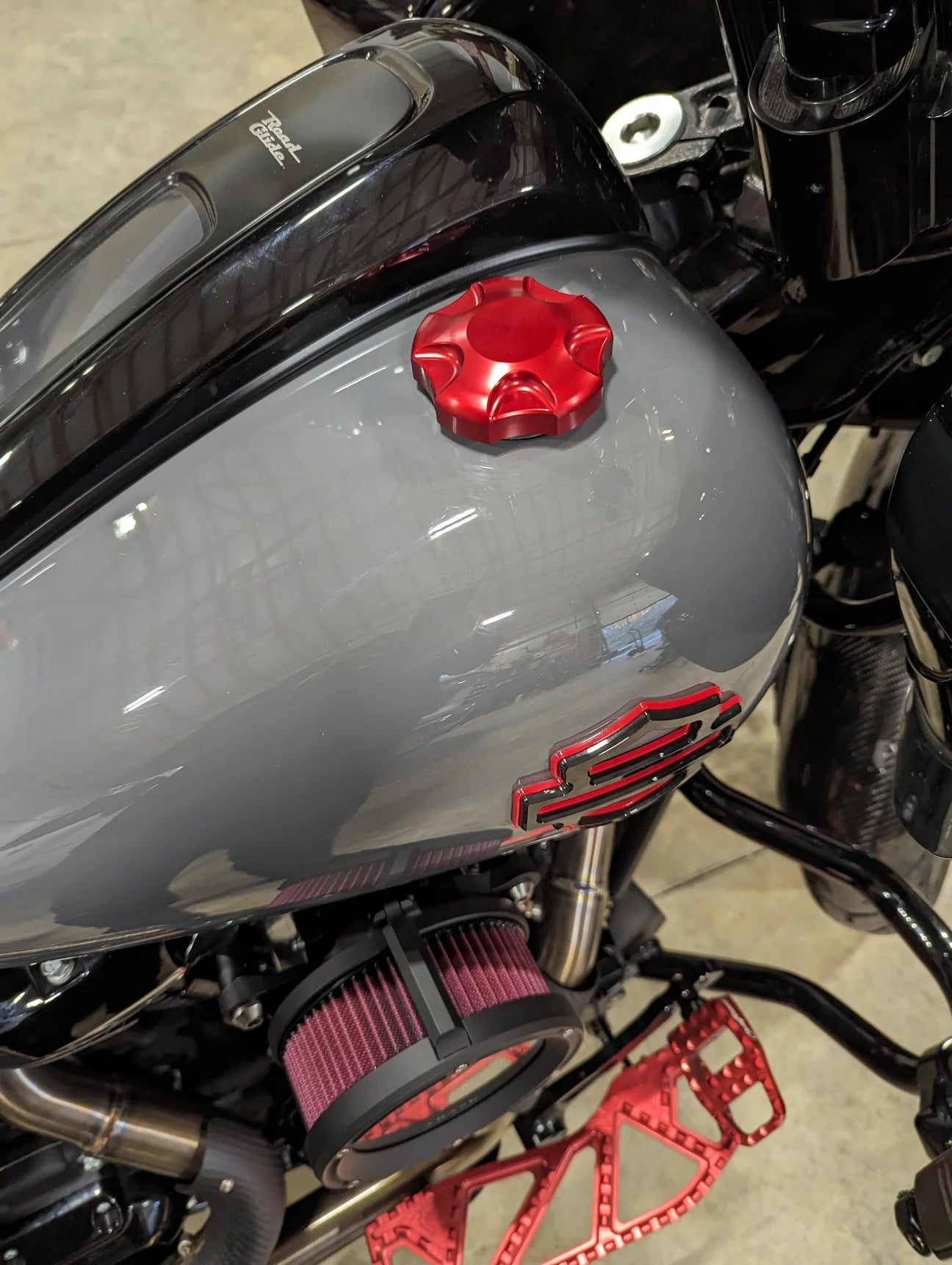 CROSS THREAD - Fuel Tank Cap - Harley Davidson - 11 colors