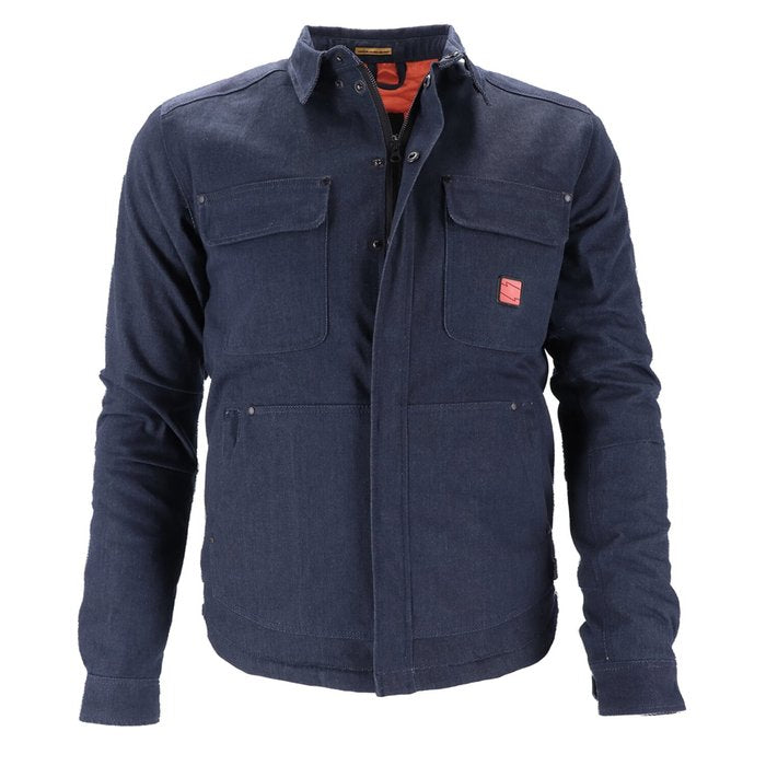 ROEG - Veste moto CHASER - Raw denim