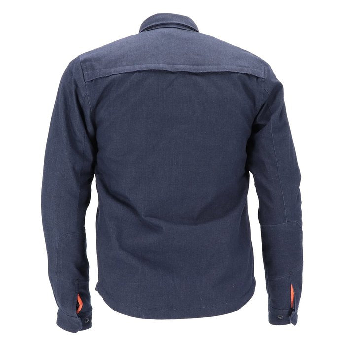 ROEG - Veste moto CHASER - Raw denim